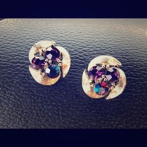 Lisner clip on earrings